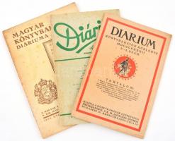 1932-1948 Diárium 5 száma, foltos