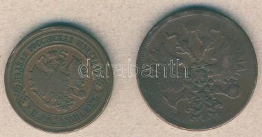 Oroszország 1860. 5k T:4 + 1878. 5k T:3