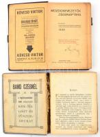2db vasutas nyomtatvány: Mozdonyvezetők zsebnaptára 1939, A Vasutas Szövetség évkönyve 1903. Megvise...