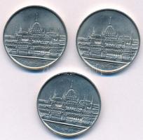 1994. "Első választó" fém emlékérem (3x) T:1