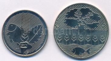 1985. 20Ft Cu-Ni "FAO IV." + 100Ft Cu-Ni "FAO IV." T:1 Adamo EM90, EM91