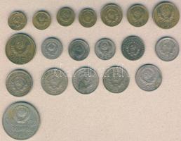 Szovjetunió 1931-1949. 1k (4x), 2k (2x), 3k (1x), 5k (1x), 10k (3x) 2klf, 15k (2x), 2klf, 20k (5x) 3...