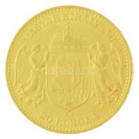 1904KB 20K Au "Ferenc József" Körmöcbánya (6,81g/0.900) T:1- kis ph. / Hungary 1904KB 20 K...