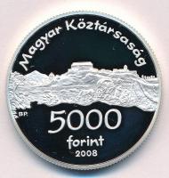 2008. 5000Ft Ag "Siklósi Vár" kapszulában, tanúsítvánnyal T:PP halvány patina
Adamo EM218