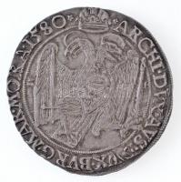1580K-B Tallér Ag "Rudolf" (28,72g) T:1-,2 / Hungary 1580K-B Thaler Ag "Rudolf" ...