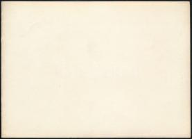 cca 1930 Kinszki Imre (1901-1945) budapesti fotóművész hagyatékából, jelzés nélküli vintage fotó (Tá...