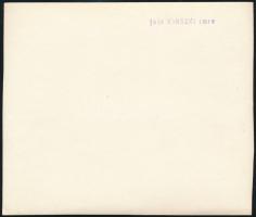 cca 1934 Kinszki Imre (1901-1945) budapesti fotóművész hagyatékából, pecséttel jelzett, vintage fotó...