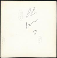 cca 1936 Kinszki Imre (1901-1945) budapesti fotóművész hagyatékából, jelzés nélküli vintage fotó (Cs...