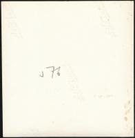 cca 1938 Kinszki Imre (1901-1945) budapesti fotóművész hagyatékából, jelzés nélküli vintage fotó (Lo...