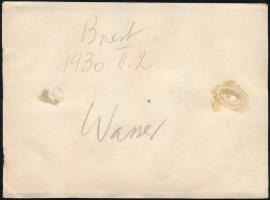 1930 Kinszki Imre (1901-1945) budapesti fotóművész hagyatékából, jelzés nélküli vintage fotó, a szer...