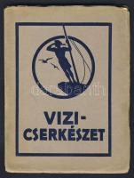 1928 Vizicserkészet könyv / River-scouts