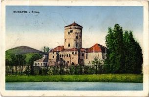 Zsolna, Sillein, Zilina; Budatin vár / Budatínsky hrad / castle, bridge (Rb)