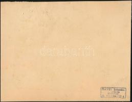 1937 Budapest, III. kerületi Állami Árpád Reálgimnázium tanárai és végzett növendékei, kistabló neve...