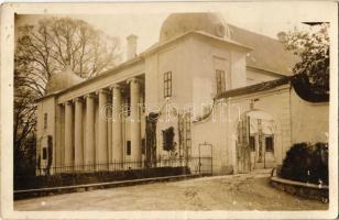 1929 Nemesváralja, Nemes-Podhrágy, Zemianske Podhradie; Kastiel p. Ostroluckeho / Osztrolúkai kastély / castle. Foto-Tatra-Trencín (fa)