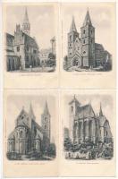 16 db RÉGI használatlan történelmi magyar képeslap jó minőségben. Myskovszki Viktor kiadása / 16 pre...