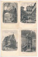 16 db RÉGI használatlan történelmi magyar képeslap jó minőségben. Myskovszki Viktor kiadása / 16 pre...