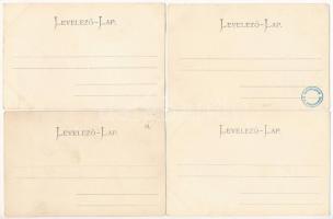 16 db RÉGI használatlan történelmi magyar képeslap jó minőségben. Myskovszki Viktor kiadása / 16 pre...