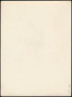 cca 1957 Budapest, golyóverte ház, jelzés nélküli, feliratozott vintage fotó, 24x18 cm-es fotópapíro...