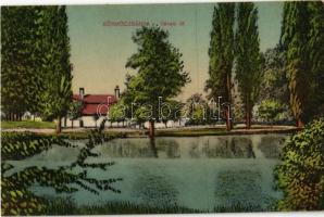 Körmöcbánya, Kremnitz, Kremnica; városi tó / lake