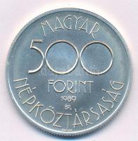 1989. 500Ft Ag "Labdarúgó Világbajnokság - két játékos" kapszulában T:BU Adamo EM108