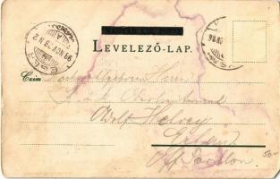 1898 Kassa, Kosice; Mária szobor, Rankherlány (Ránkfüred) szökőforrás, Erzsébet székesegyház, Szent ...