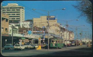 cca 1975 A magyar labdarúgó válogatott tagjai által aláírt képeslap Ausztráliából. Csongrádi, Pölösk...