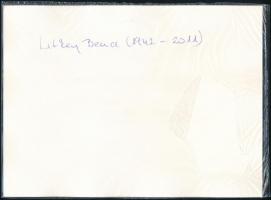 Litkey Bence (1942-2011): Balaton Tihany. Akvarell, papír, jelzett, datált (1999), 15,5×22 cm
