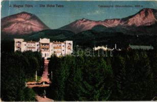 1917 Tátraszéplak, Tatranska Polianka, Westerheim (Magas-Tátra, Vysoké Tatry); szanatórium / sanatorium (EK)