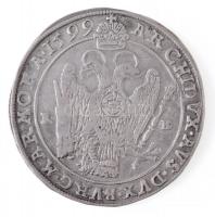 1599K-BTallér Ag "Rudolf" Körmöcbánya (28,67g) T:2- ph. / Hungary 1599K-B Thaler Ag "...