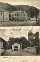 1909 Óradna, Alt-Rodna, Radna veche, Rodna; Főszolgabíróság, templom rom. Karácsonyi János kiadása / court, church ruins