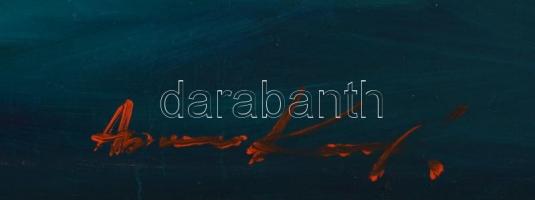 Adilov Kabul (1959-): Aral-part. Olaj, farost, jelzett, hátoldalán Intakt-Art Átrium Galéria címkéjé...