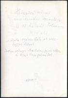 1944 Polena, Gotthard Heinrici (1886-1971) német vezérezredes szemléje a 13. honvéd gyalogos hadoszt...