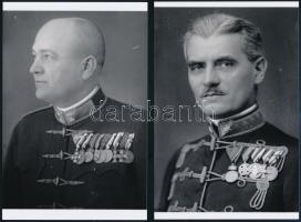 cca 1945 előtti kitüntetések katonák, csendőrök, matróz és lelkész egyenruháján, a kiskunfélegyházi ...