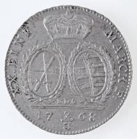 Német Államok / Szászország-Albertine 1768EDC 2/3T Ag "III. Frigyes Ágost" Drezda (13,91g)...