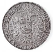 1631K-B Tallér Ag "II. Ferdinánd" Körmöcbánya (28,75g) T:1-,2 / Hungary 1631K-B Thaler Ag ...