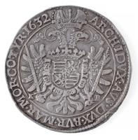 1632K-B Tallér Ag "II. Ferdinánd" Körmöcbánya (28,41g) T:2- fülnyom / Hungary 1632K-B Thal...