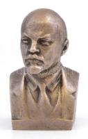 Lenin szobor, alumíníum, jelzés nélkül, m: 11 cm