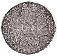 1634K-B Tallér Ag "II. Ferdinánd" Körmöcbánya (28,49g) T:2 ph. / Hungary 1634K-B Thaler Ag...