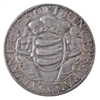 Erdélyi Fejedelemség 1590. Tallér Ag "Báthory Zsigmond" (28,59g) T:2,2- fülnyom / Principa...