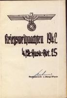 1941 Philip Bouhler: Adolf Hitler katonai parancsnok dedikálásával / with military officer`s signature