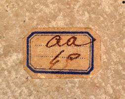 N.C. 1809 jelzéssel: Miniatúra. akvarell, karton. d: 8 cm, réz keretben, kis folttal / Signed miniat...