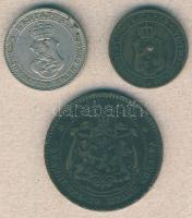 Bulgária 1881. 10St + 1901. 2St + 1913. 20St T:2/3,3