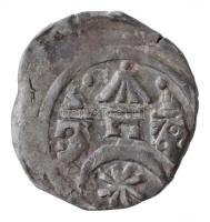 1205-1235. Denar Ag II. András (0,65g) T:2 Hungary 1205-1235. Denar Ag Andreas II (0,65g) C:XF  Huszár: 266., Unger I.: 160.