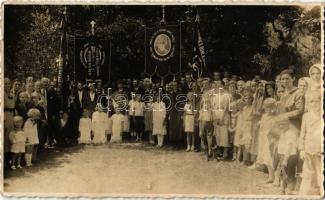 1937 Sajóháza, Nadabula (Rozsnyó, Roznava); Római katolikus gyülekezet / Roman Catholic congregation. photo (kis szakadás / small tear)