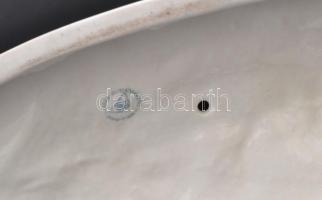 Royal Dux porcelán őz, kézzel festett, jelzett, hibátlan, m: 20 cm, h:28 cm