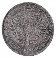 Erdélyi Fejedelemség 1712. Tallér Ag "III. Károly" (28,76g) T:1-,2 / Principality of Trans...