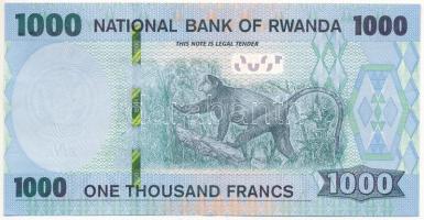 Ruanda 2019. 1000Fr T:I-
Rwanda 2019. 1000 Francs C:AU