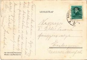 1933 Hévízszentandrás (Hévíz), Lakits szálloda és étterem, automobil. Pál felvétele (EK)