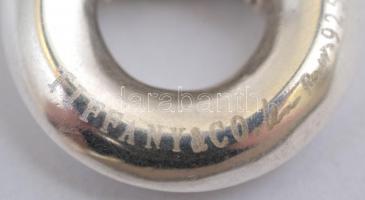 Ezüst(Ag) nyaklánc és karkötő, Tiffany jelzéssel, h: 17,5 és 44 cm, nettó: 65,7 g