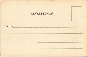 Siófok, Thanhoffer és Angyán nyaralók. Ellinger Ede fényképész kiadása